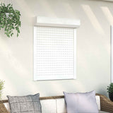 vidaXL Roller Blind White 70 x 100 cm Aluminium and polyurethane