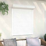 vidaXL Roller Blind White 70 x 100 cm Aluminium and polyurethane