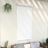 vidaXL Roller Blind White 70 x 100 cm Aluminium and polyurethane