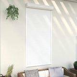 vidaXL Roller Blind White 70 x 100 cm Aluminium and polyurethane