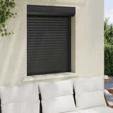 vidaXL Roller Blind White 70 x 100 cm Aluminium and polyurethane