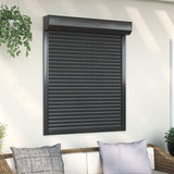 vidaXL Roller Blind White 70 x 100 cm Aluminium and polyurethane