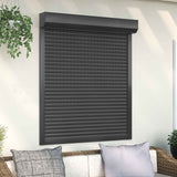 vidaXL Roller Blind White 70 x 100 cm Aluminium and polyurethane