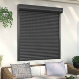 vidaXL Roller Blind White 70 x 100 cm Aluminium and polyurethane