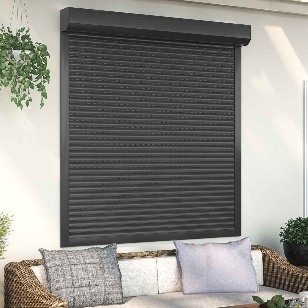 vidaXL Roller Blind White 70 x 100 cm Aluminium and polyurethane