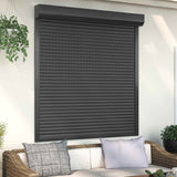 vidaXL Roller Blind White 70 x 100 cm Aluminium and polyurethane