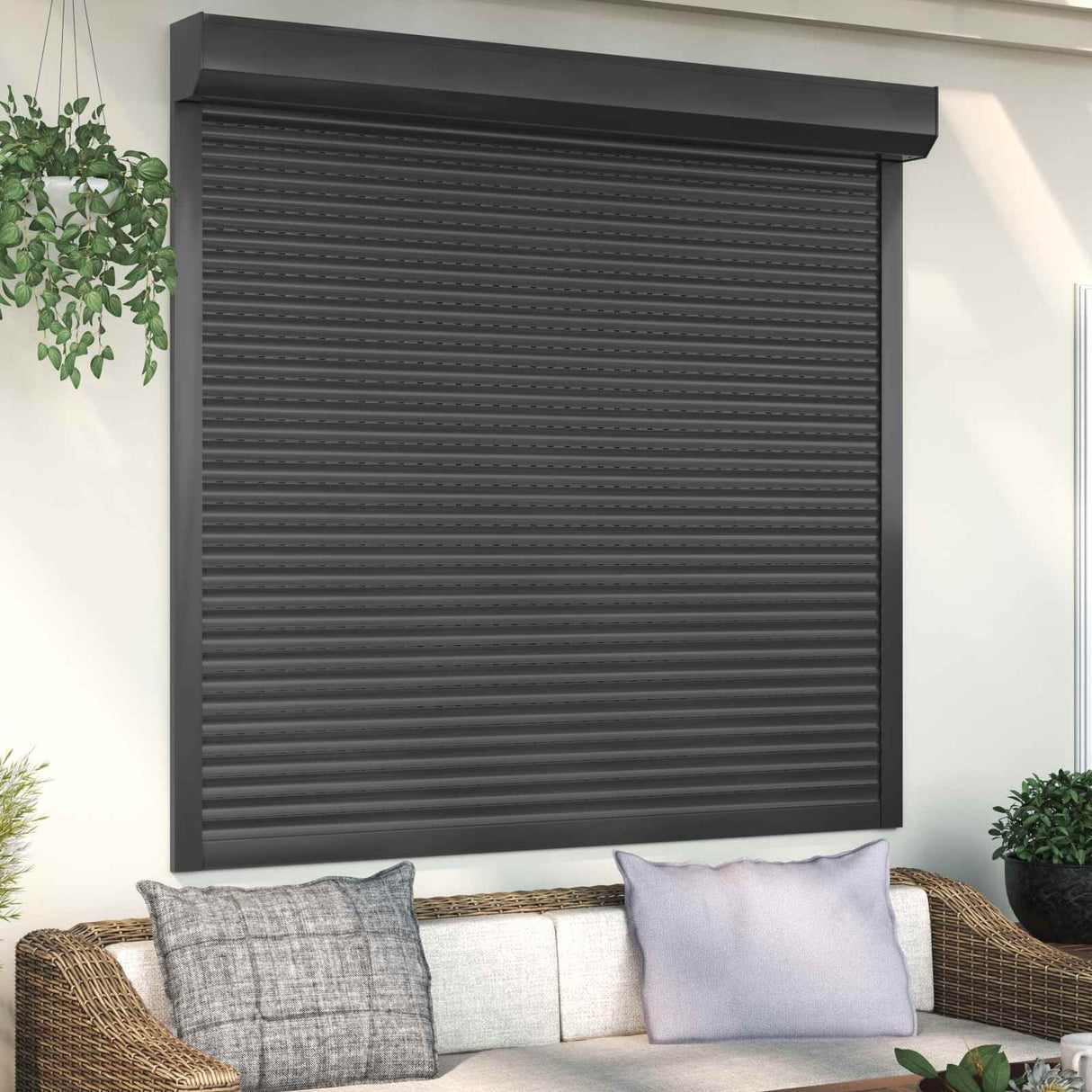 vidaXL Roller Blind White 70 x 100 cm Aluminium and polyurethane