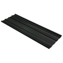 vidaXL Dakpaneel 12 pcs Groen 129 x 45 cm Gegalvaniseerd staal