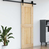 vidaXL Porte NARVIK Naturel 80 x 210 cm Pin Massif
