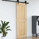 vidaXL Porte NARVIK Naturel 80 x 210 cm Pin Massif