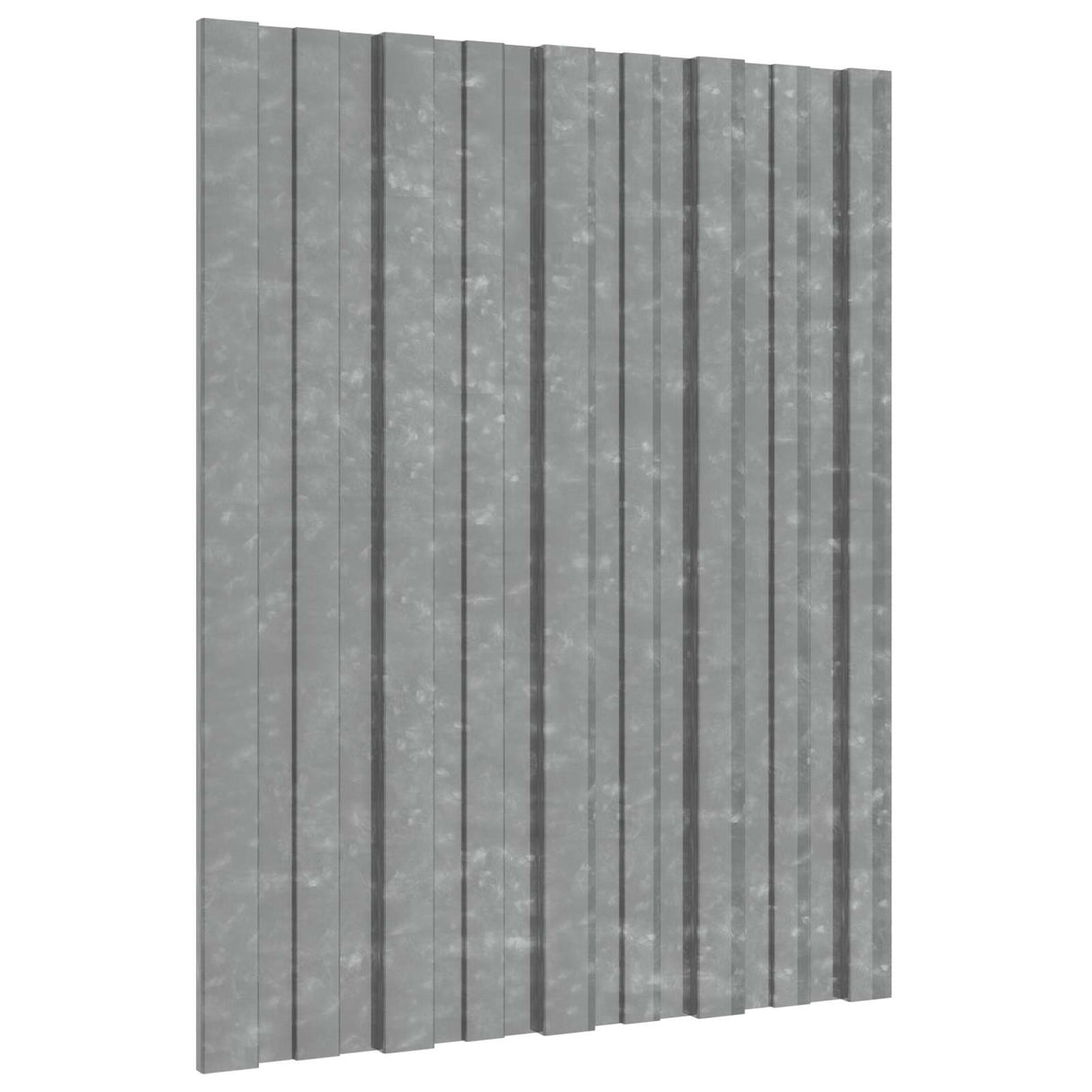 vidaXL Panneau de toit 12 pcs Vert 60 x 45 cm Acier galvanisé