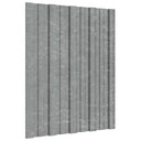 vidaXL Panneau de toit 12 pcs Vert 60 x 45 cm Acier galvanisé