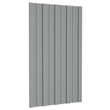 vidaXL Panneau de toit 12 pcs Vert 60 x 45 cm Acier galvanisé