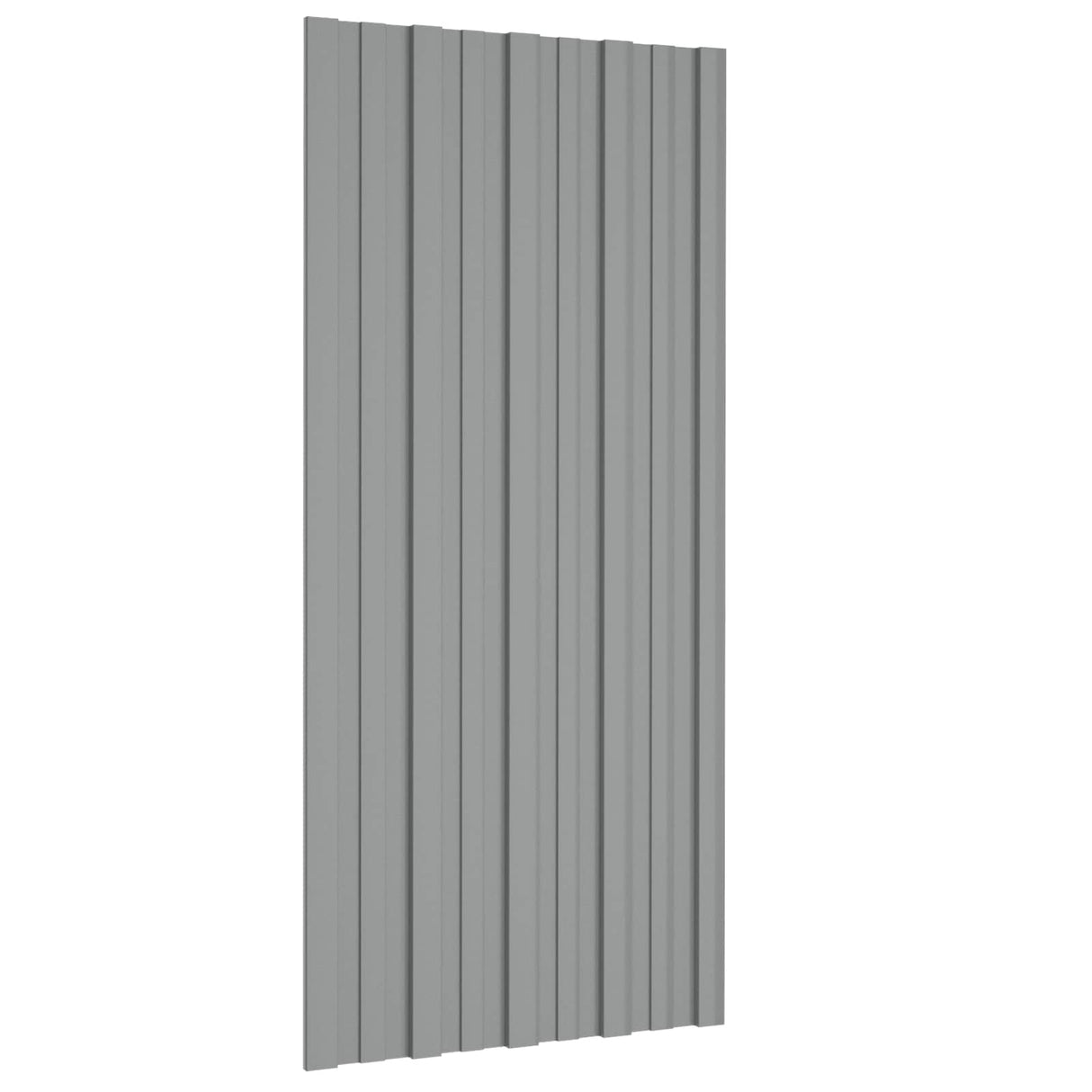 vidaXL Panneau de toit 12 pcs Vert 60 x 45 cm Acier galvanisé