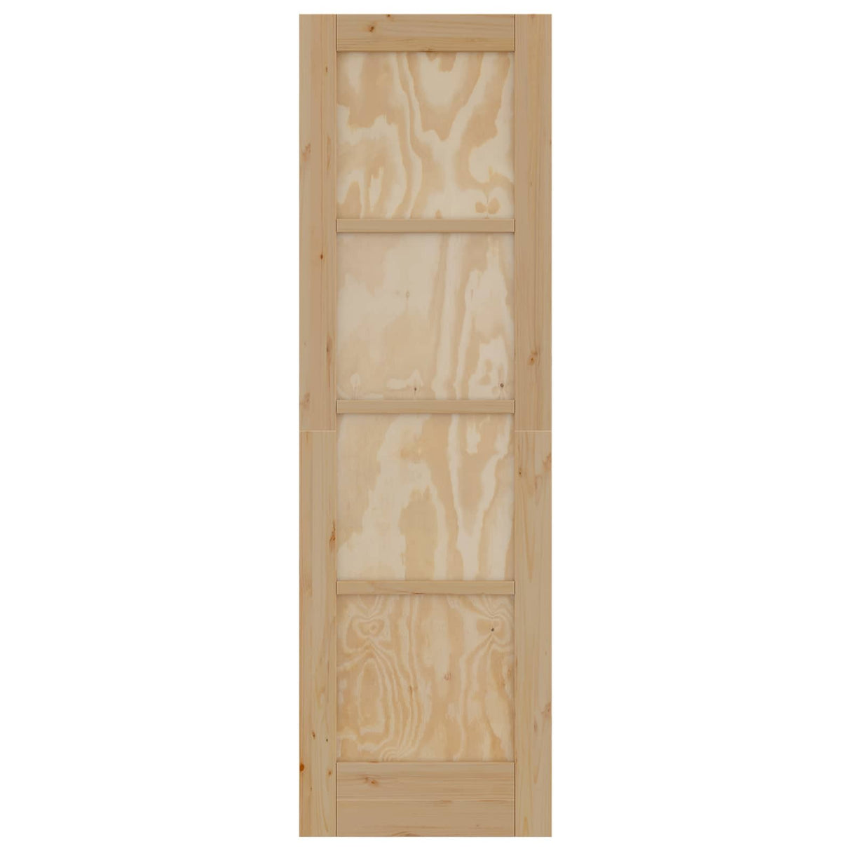 vidaXL Interior Door Natural 61 x 198.5 cm Plywood