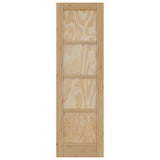 vidaXL Interior Door Natural 61 x 198.5 cm Plywood