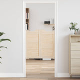 vidaXL Schuifdeuren Naturel 80 x 40 cm Massief grenenhout