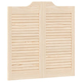vidaXL Schuifdeuren Naturel 80 x 40 cm Massief grenenhout