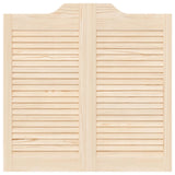 vidaXL Schuifdeuren Naturel 80 x 40 cm Massief grenenhout