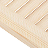 vidaXL Schuifdeuren Naturel 80 x 40 cm Massief grenenhout
