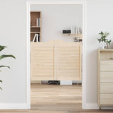 vidaXL Schuifdeuren Naturel 80 x 40 cm Massief grenenhout