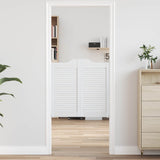 vidaXL Schuifdeuren Naturel 80 x 40 cm Massief grenenhout