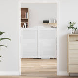 vidaXL Schuifdeuren Naturel 80 x 40 cm Massief grenenhout