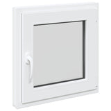 Cellar Window RISOR White 50 x 50 cm PVC and Glass