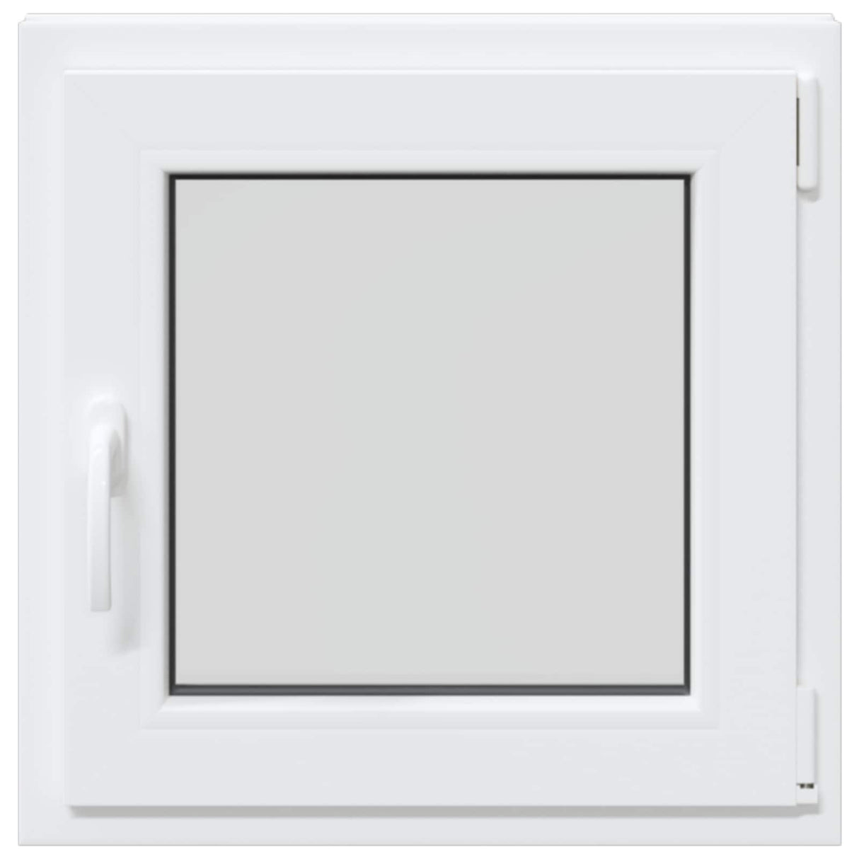 Cellar Window RISOR White 50 x 50 cm PVC and Glass