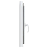 Cellar Window RISOR White 50 x 50 cm PVC and Glass