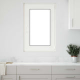 Cellar Window RISOR White 50 x 50 cm PVC and Glass
