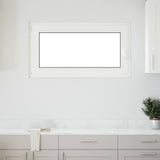 Cellar Window RISOR White 50 x 50 cm PVC and Glass