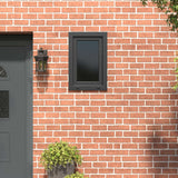 Cellar Window RISOR White 50 x 50 cm PVC and Glass