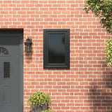 Cellar Window RISOR White 50 x 50 cm PVC and Glass
