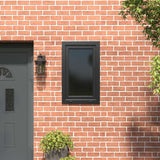 Cellar Window RISOR White 50 x 50 cm PVC and Glass