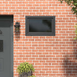 Cellar Window RISOR White 50 x 50 cm PVC and Glass