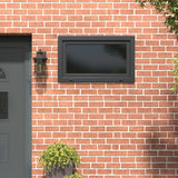 Cellar Window RISOR White 50 x 50 cm PVC and Glass