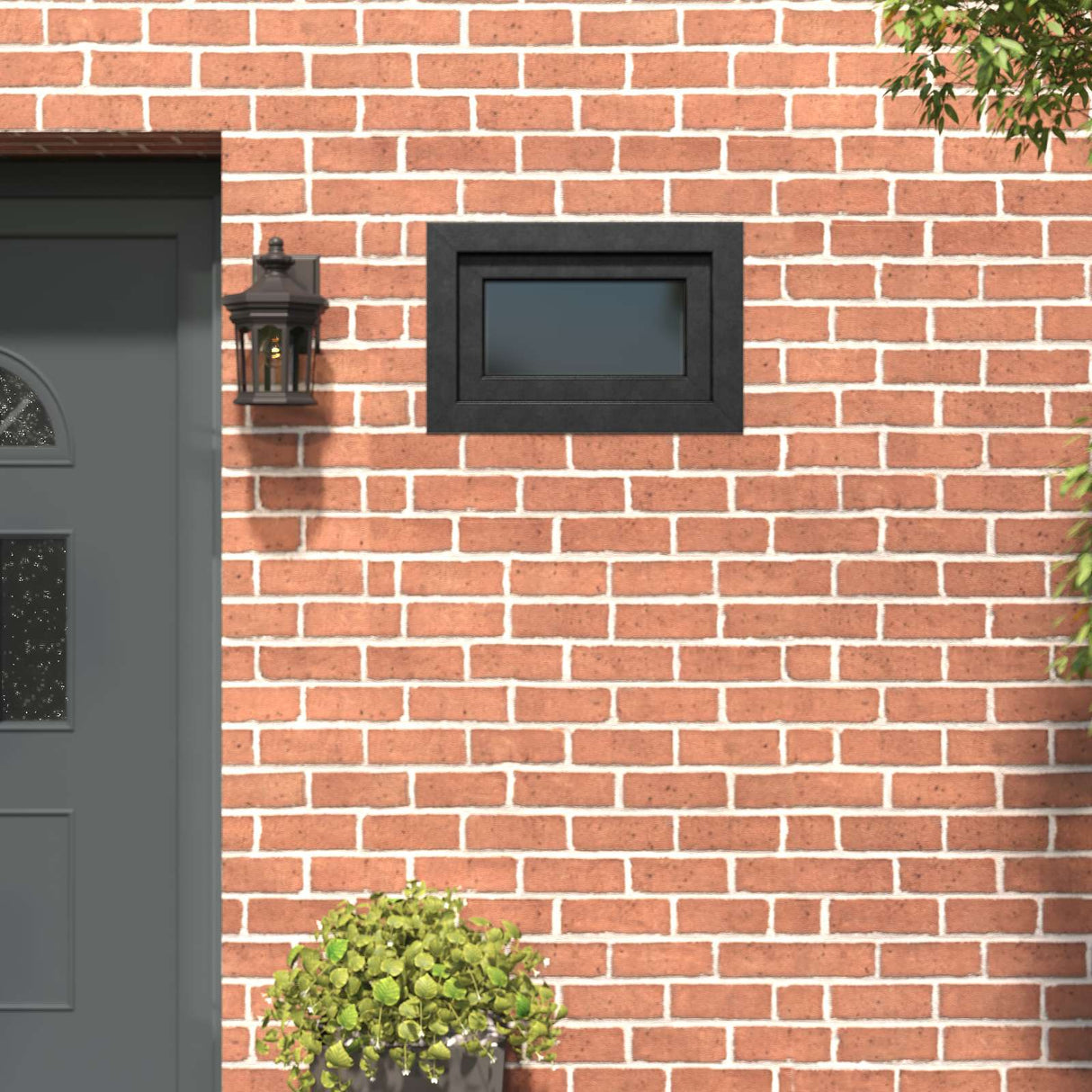 vidaXL Basement Window RISOR 60 x 40 cm PVC and Glass White