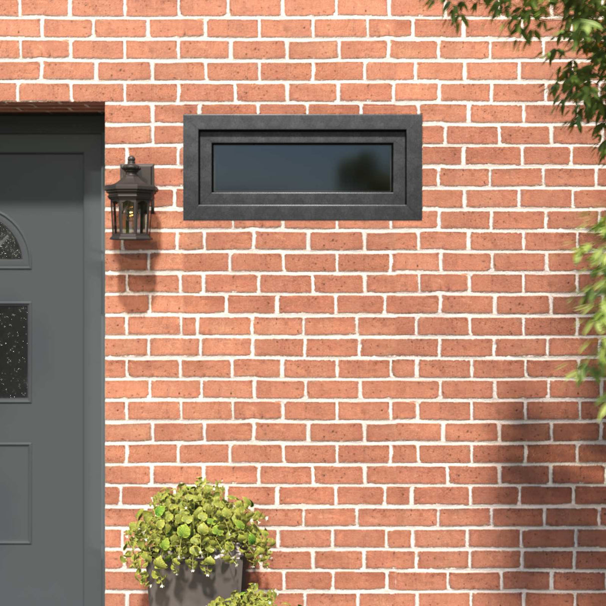 vidaXL Basement Window RISOR 60 x 40 cm PVC and Glass White