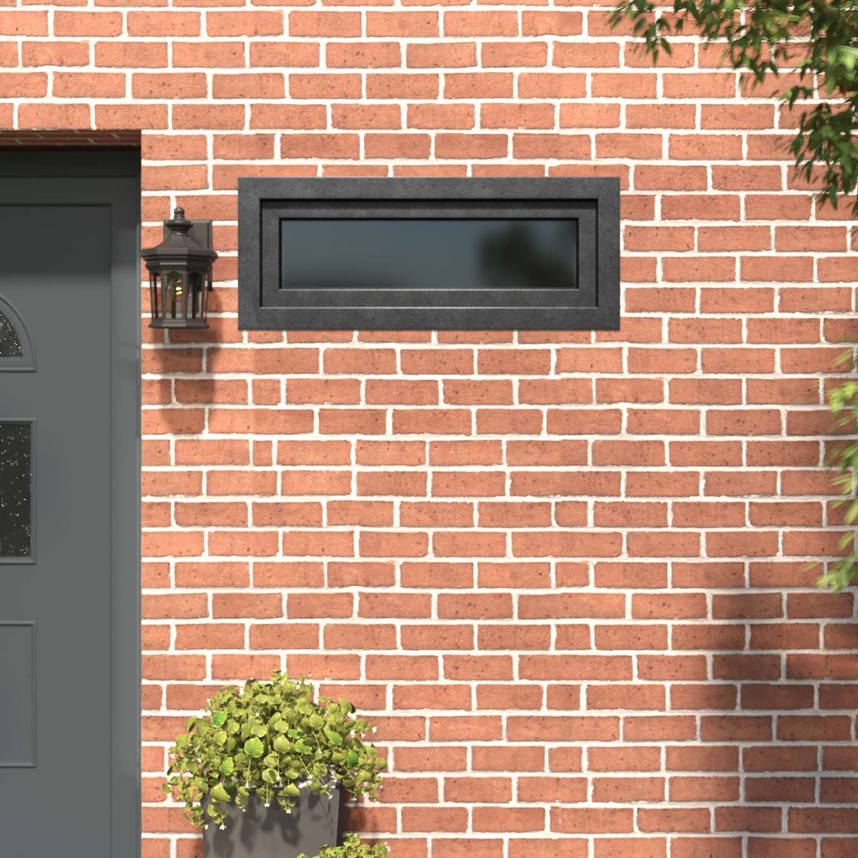 vidaXL Basement Window RISOR 60 x 40 cm PVC and Glass White