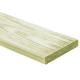 vidaXL Terrasplank 12 pcs Groen Geïmpregneerd 1,44 m²