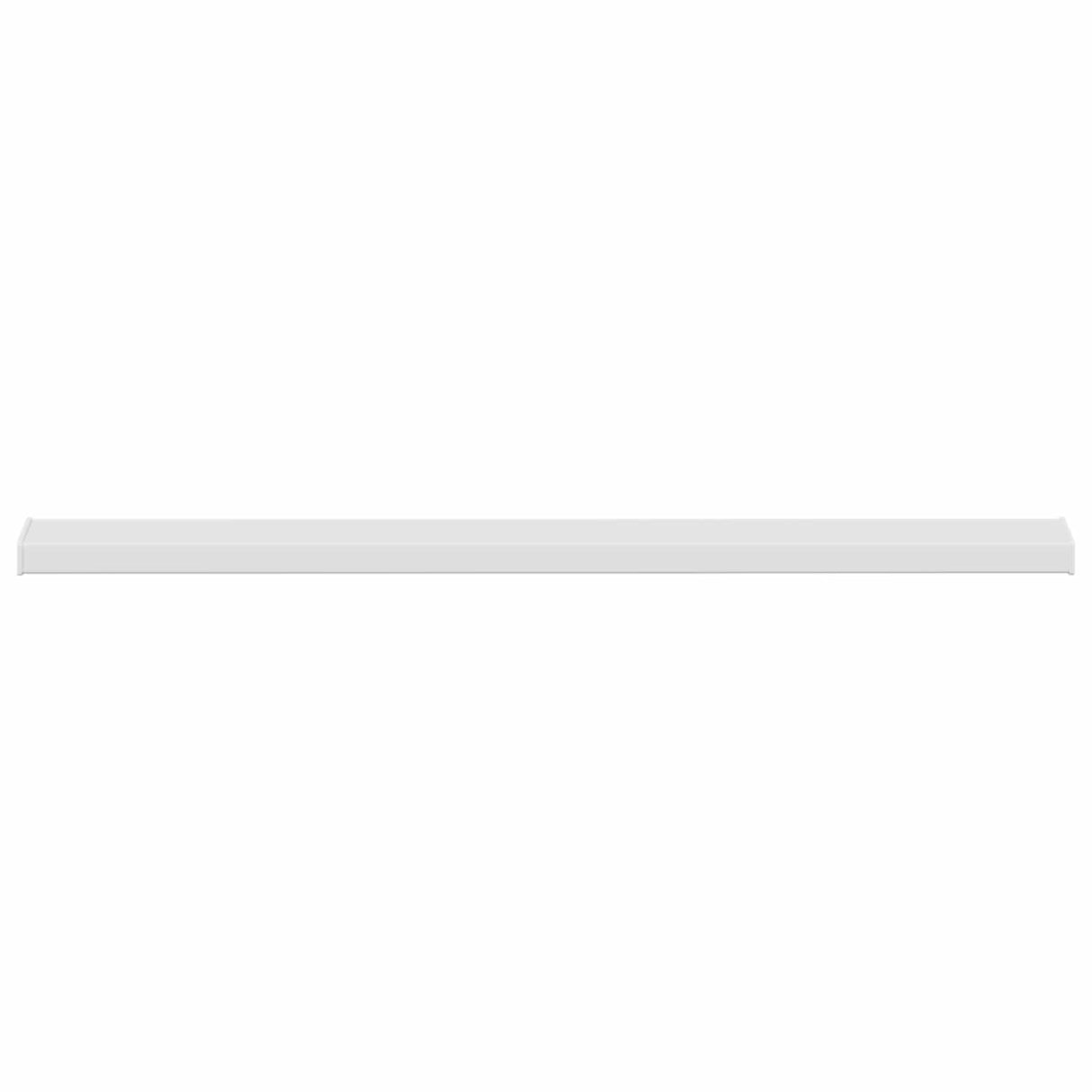 vidaXL Raamdorpel Wit 60 x 10 x 4,5 cm PVC