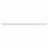 vidaXL Raamdorpel Wit 60 x 10 x 4,5 cm PVC