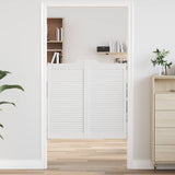 vidaXL Schuifdeuren Naturel 80 x 40 cm Massief grenenhout
