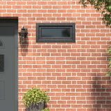 vidaXL Basement Window RISOR 60 x 40 cm PVC and Glass White
