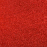vidaXL Tapijt Rood 1 x 5 m Polyester