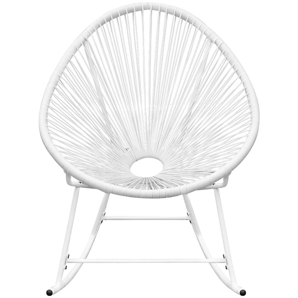 vidaXL Tuinstoel Acapulco poly rattan beige