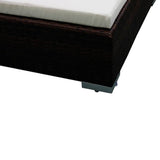 vidaXL 6-delige Loungeset met kussens poly rattan bruin