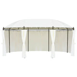 vidaXL Prieel 530x350x265 cm crèmewit