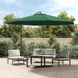 vidaXL Cantilever Parasol 3.5 m Green
